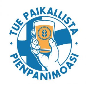 Kuvassa pienpanimoliiton logo