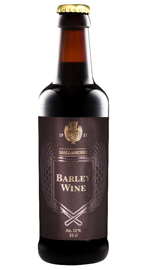 Mallaskoski barley wine olutpullo