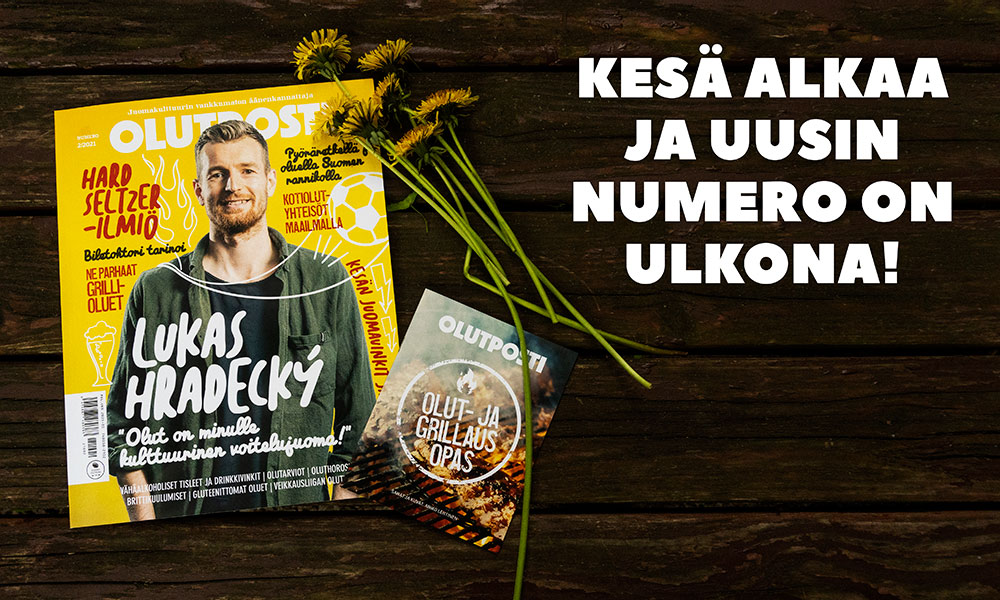 Kesä alkaa ja uusin numero on ulkona!