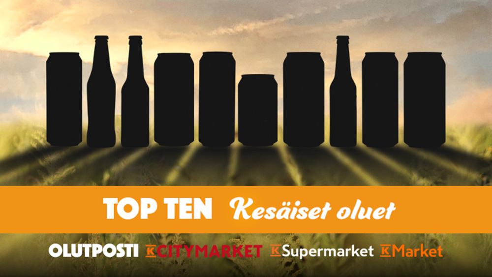 MItkä ovatkaan kesän TOP TEN -oluet?