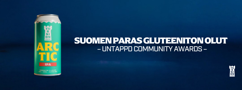 Juomaposti Arctic IPA Olutposti paraatibanneri