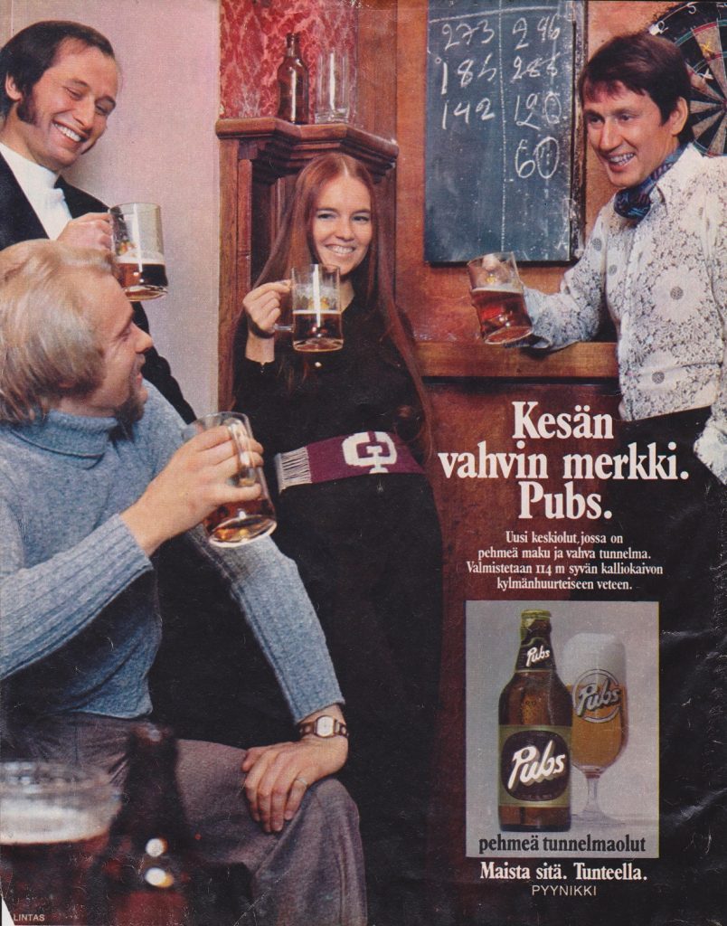 Kesän vahvin merkki. Pubs.